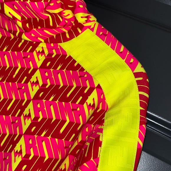 FENDI Roma Amor FF Zucca Monogram Hoodie Size: S - Picture 5 of 9